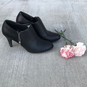 Black Heeled Dexflex Comfort Dress Boots